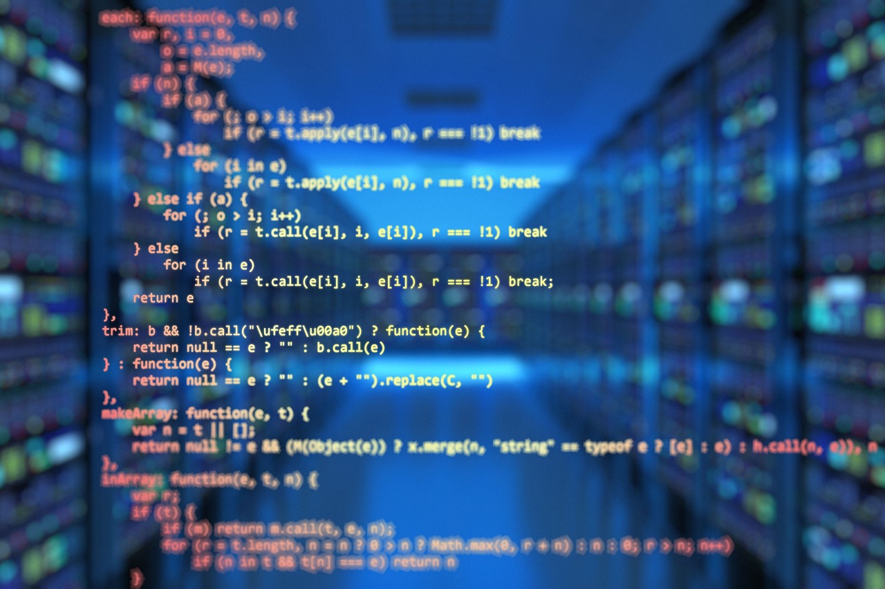 Serverraum, Open Source Code im Vordergrund